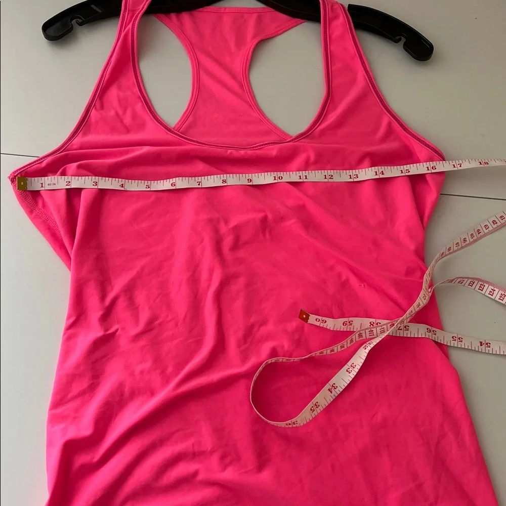 hot pink Racerback Tank Top - Picture 5 of 6